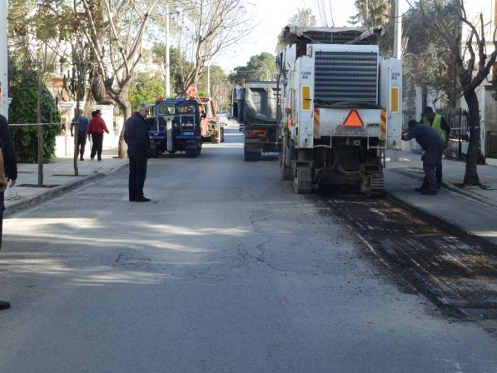Κλειστή από σήμερα η οδός Νεάρχου στα Χανιά