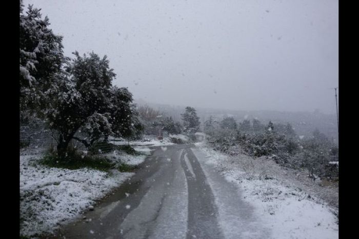 Πρωϊνό ξύπνημα… με χιόνι