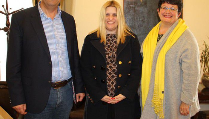 Εθιμοτυπική συνάντηση Γενικής Προξένου Γαλλίας στον δήμο Χανίων
