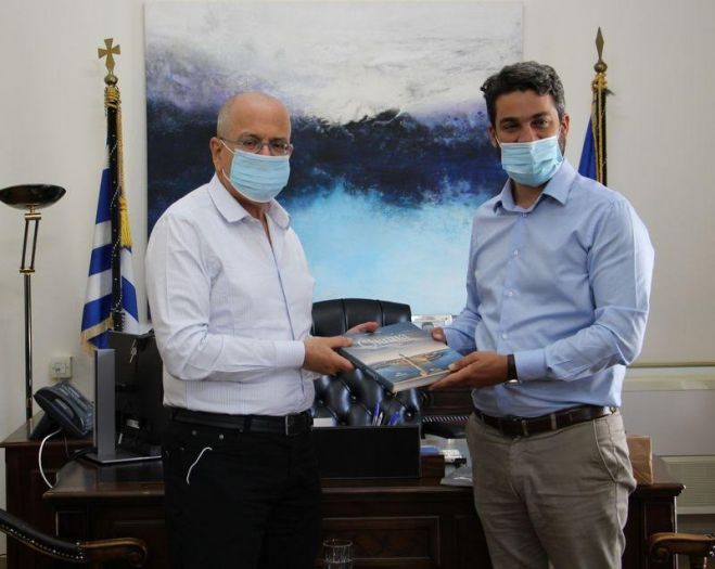 Εθιμοτυπικές συναντήσεις Δημάρχου Χανίων Π. Σημανδηράκη