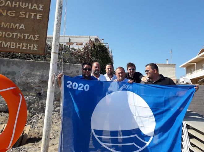 ΑΝΑΡΤΗΣΗ 3 ΓΑΛΑΖΙΩΝ ΣΗΜΑΙΩΝ ΣΤΟ ΔΗΜΟ ΚΙΣΣΑΜΟΥ
