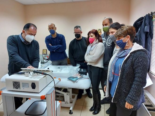 Νέα πρωτοποριακή συσκευή φυσικοθεραπείας στον Δήμο Χανίων
