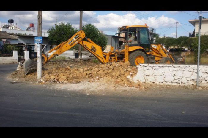 Εργασίες διαμόρφωσης οδών και χώρων στην πόλη των Χανίων