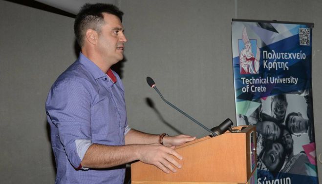 Ο Μίνως Γαροφαλάκης Διευθυντής του Ινστιτούτου Πληροφοριακών Συστημάτων