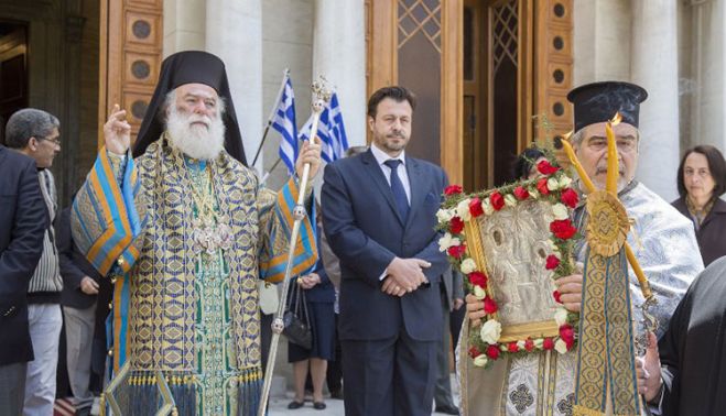 &Omicron; &Pi;&alpha;&tau;&rho;&iota;ά&rho;&chi;&eta;&sigmaf; &Alpha;&lambda;&epsilon;&xi;&alpha;&nu;&delta;&rho;&epsilon;ί&alpha;&sigmaf; &gamma;&iota;&alpha; &tau;&iota;&sigmaf; &kappa;&alpha;&tau;&alpha;&sigma;&tau;&rho;&omicron;&phi;έ&sigmaf; &sigma;&tau;&eta; &Kappa;&rho;ή&tau;&eta;