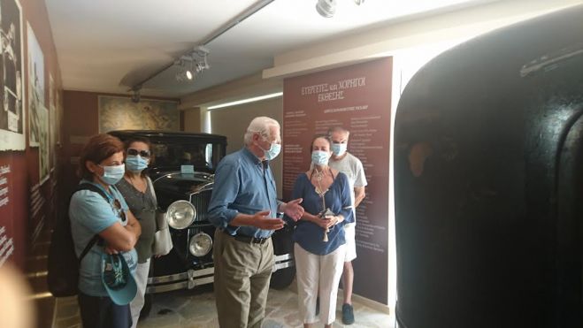 Η ΑΝΝΑ ΔΙΑΜΑΝΤΟΠΟΥΛΟΥ ΣΤΗΝ ΟΙΚΙΑ-ΜΟΥΣΕΙΟ ΤΟΥ ΕΛ. ΒΕΝΙΖΕΛΟΥ