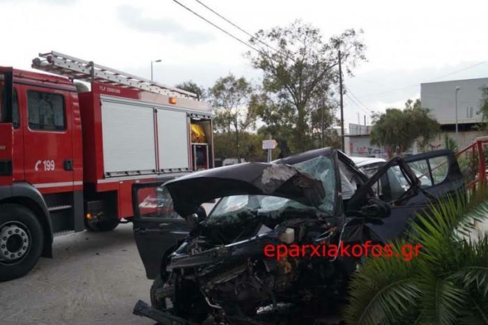 Τροχαίο ατύχημα με έναν τραυματία στην Λεωφόρο Σούδας