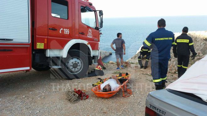 &Tau;&rho;&alpha;&upsilon;&mu;&alpha;&tau;&iota;&sigma;&mu;ό&sigmaf; &pi;&epsilon;&rho;&iota;&pi;&alpha;&tau;&eta;&tau;ή &sigma;&tau;&alpha; &Sigma;&epsilon;ϊ&tau;ά&nu; &Lambda;&iota;&mu;ά&nu;&iota;&alpha; &sigma;&tau;&omicron; &Alpha;&kappa;&rho;&omega;&tau;ή&rho;&iota; &Chi;&alpha;&nu;ί&omega;&nu;