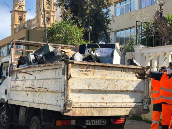 Μαζεύτηκαν 3,5 τόνοι ηλεκτρικά και ηλεκτρονικά απόβλητα