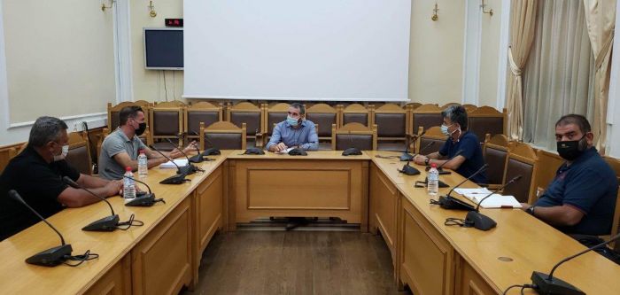 Συνάντηση Αντιπεριφερειάρχη Πρωτογενή τομέα με την νέα διοίκηση του  ενιαίου αγροτικού συλλόγου Ιεράπετρας