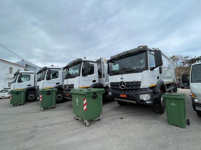 Νέα απορριμματοφόρα και 1.300 νέοι πράσινοι κάδοι για την καθαριότητα του Δήμου Χανίων