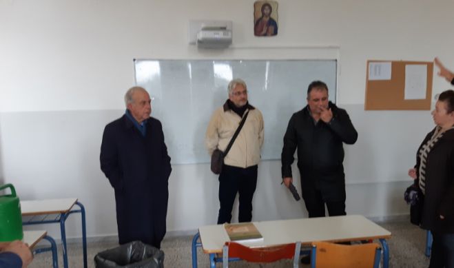 &Alpha;&upsilon;&tau;&omicron;&psi;ί&alpha; &sigma;&tau;&omicron; 1&omicron; &Gamma;&upsilon;&mu;&nu;ά&sigma;&iota;&omicron; έ&kappa;&alpha;&nu;&epsilon; &omicron; &Delta;ή&mu;&alpha;&rho;&chi;&omicron;&sigmaf; &Eta;&rho;&alpha;&kappa;&lambda;&epsilon;ί&omicron;&upsilon; &Beta;&alpha;&sigma;ί&lambda;&eta;&sigmaf; &Lambda;&alpha;&mu;&pi;&rho;&iota;&nu;ό&sigmaf;