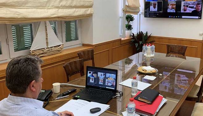 &Tau;&eta;&lambda;&epsilon;&delta;&iota;ά&sigma;&kappa;&epsilon;&psi;&eta; &Pi;&epsilon;&rho;&iota;&phi;&epsilon;&rho;&epsilon;&iota;ά&rho;&chi;&eta; &kappa;&alpha;&iota; &phi;&omicron;&rho;έ&omega;&nu; &tau;&eta;&sigmaf; &Kappa;&rho;ή&tau;&eta;&sigmaf; &mu;&epsilon; &tau;&omicron;&nu; &Upsilon;&pi;&omicron;&upsilon;&rho;&gamma;ό &Nu;&alpha;&upsilon;&tau;&iota;&lambda;ί&alpha;&sigmaf;