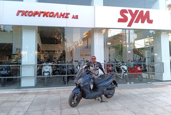ΤΑΞΙΔΙ - “SYM MIDDLE EAST” Μια &quot;περιπέτεια&quot; με SYM JOYRIDE 300