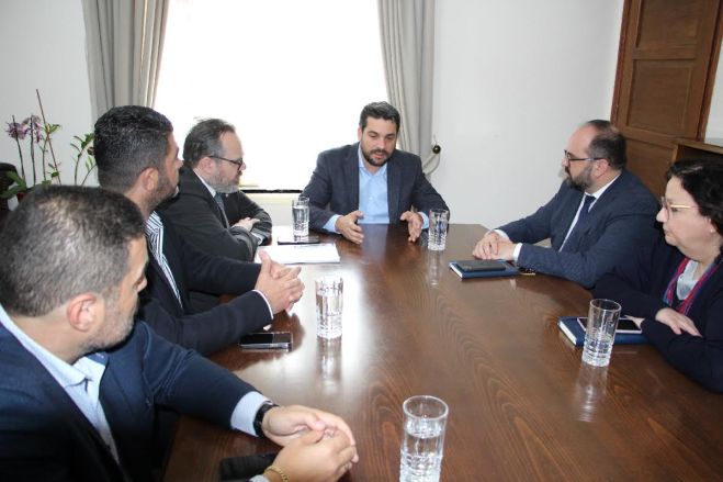 Στο Δημαρχείο Χανίων οι δύο Γενικοί Γραμματείς του Υπουργείου Ναυτιλίας &amp; Νησιωτικής Πολιτικής