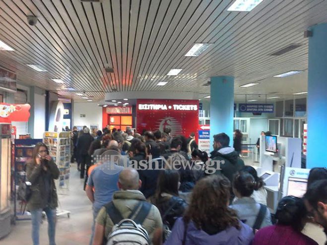 &quot;Πανικός&quot; στα λιμάνια της Κρήτης από &quot;εγκλωβισμένους&quot; εκδρομείς