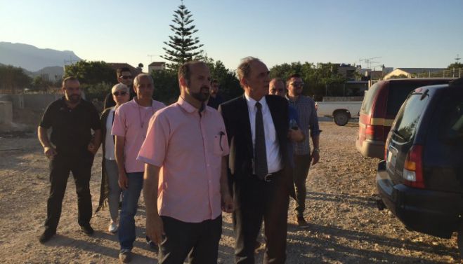 Με υποσχέσεις στην Κίσαμο ο Υπουργός Γιώργος Σταθάκης