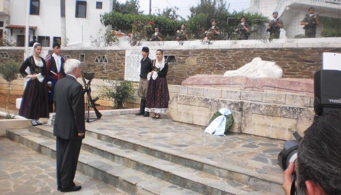 Παυλόπουλος απο την Κάντανο: Ανάγκη η υπεράσπιση της ιστορικής αλήθειας