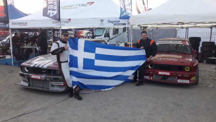 Δυο Χανιώτες στην Αυστρία! Με κρητικό... άρωμα το King of Europe drift