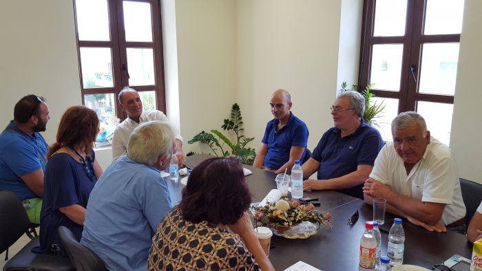 Ο Γιώργος Σταθάκης στην Παλαιοχωρα