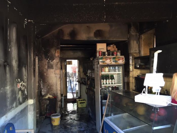 Συναγερμός από φωτιά σε καφετέρια στο Παλιό Λιμάνι των Χανίων