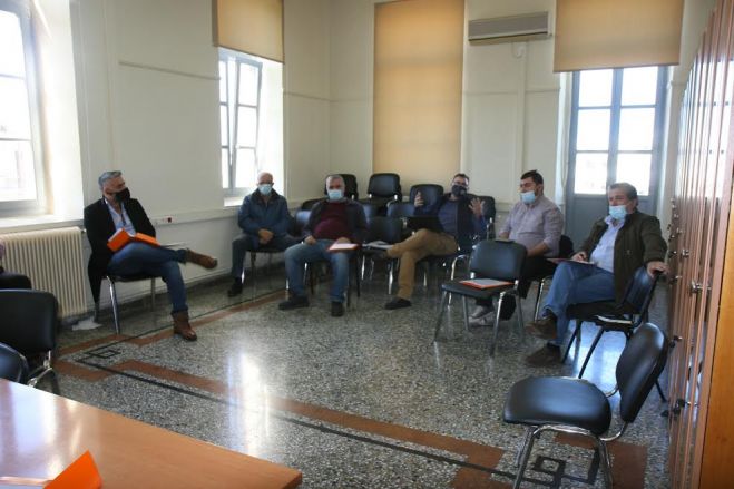 Συνάντηση Επιτροπής Εορτασμού 200 χρόνων από το 1821 της Περιφερειακής Ενότητας Χανίων με εκπροσώπους των Δήμων Ν.Χανίων