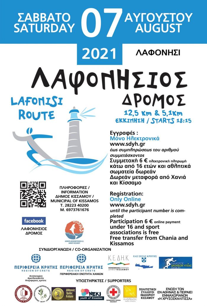 ΚΛΕΙΝΟΥΝ ΟΙ ΗΛΕΚΤΡΟΝΙΚΕΣ ΕΓΓΡΑΦΕΣ ΓΙΑ ΤΟ ΛΑΦΟΝΗΣΙΟ ΔΡΟΜΟ 2021