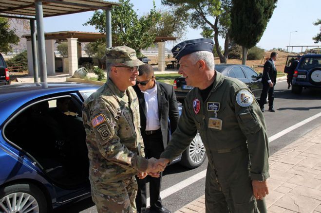 Η επίσκεψη στην 115 ΠΜ του Διοικητή του ΝΑΤΟ στην Ευρώπη