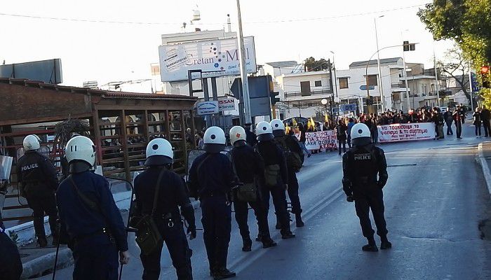 Η ανακοίνωση της ΚΕΕΡΦΑ για τα χθεσινά επεισόδια στη λεωφόρο Σούδας