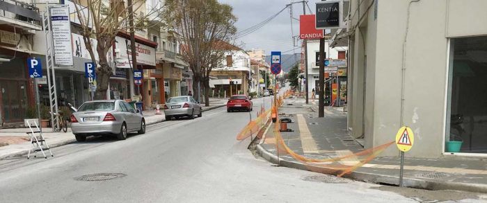 Κλειστή η Αποκορώνου λόγω ασφαλτόστρωσης