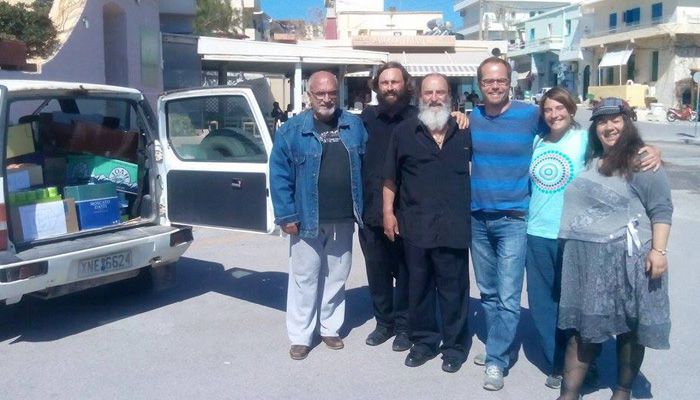 Τρόφιμα από τον Αζωγυρέ σε οικογένειες του Σελίνου Χανίων