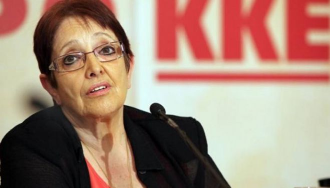 Στην Κρήτη η Αλέκα Παπαρήγα