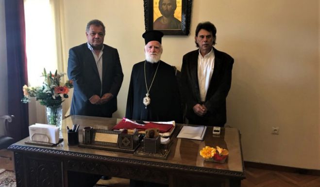 &Sigma;&upsilon;&nu;ά&nu;&tau;&eta;&sigma;&eta; &tau;&omega;&nu; &Epsilon;&nu;&epsilon;&rho;&gamma;ώ&nu; &Pi;&omicron;&lambda;&iota;&tau;ώ&nu; &mu;&epsilon; &tau;&omicron;&nu; &Alpha;&rho;&chi;&iota;&epsilon;&pi;ί&sigma;&kappa;&omicron;&pi;&omicron; &Kappa;&rho;ή&tau;&eta;&sigmaf;