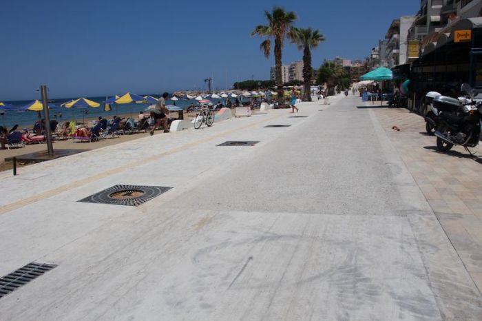 Εργασίες ανακατασκευής σε οδούς της Νέας Χώρας