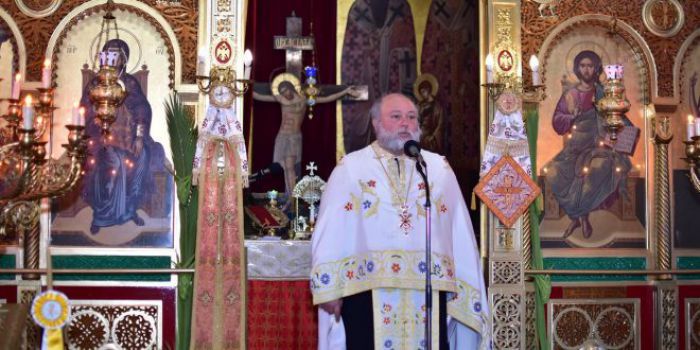 &Epsilon;&kappa;&omicron;&iota;&mu;ή&theta;&eta; &omicron; &epsilon;&phi;&eta;&mu;έ&rho;&iota;&omicron;&sigmaf; &tau;&omicron;&upsilon; &Alpha;&gamma;. &Chi;&alpha;&rho;&alpha;&lambda;ά&mu;&pi;&omicron;&upsilon;&sigmaf;