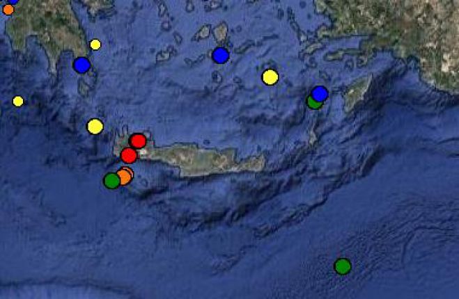 Σεισμική δόνηση αναστάτωσε τα Χανιά