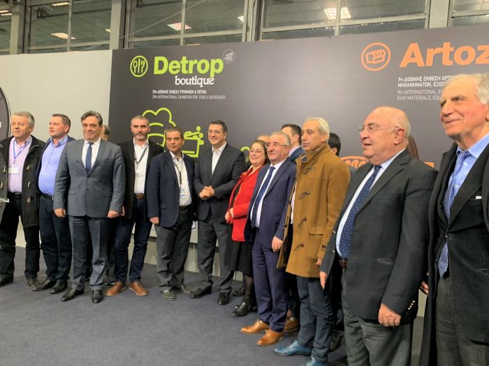 Επιτυχημένη η συμμετοχή της Περιφέρειας Κρήτης στη Διεθνή Έκθεση τροφίμων και ποτών, «Detrop Boutique»