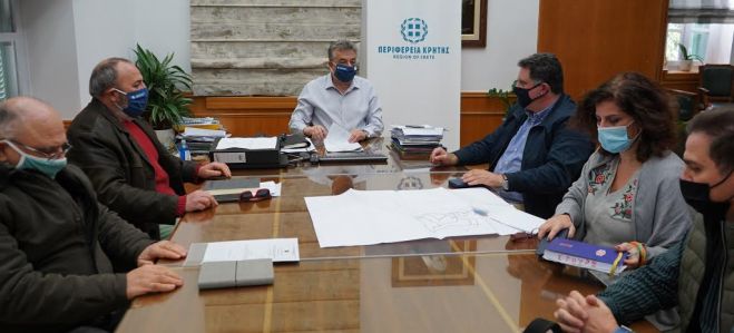 Σύμβαση του έργου Αποκατάστασης ζημιών σε υποδομές, δίκτυα και στον ταμιευτήρα αρδευτικού από την κακοκαιρία το 2019 στη περιοχή Έλους του Δήμου Κισσάμου